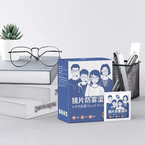 100PCS Anti-Fog Wipes 