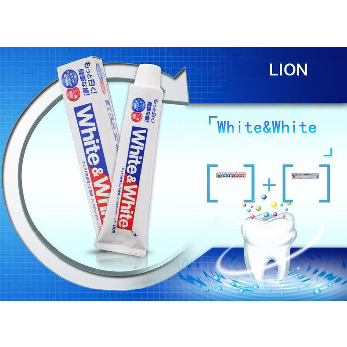 Lion White & White Toothpaste