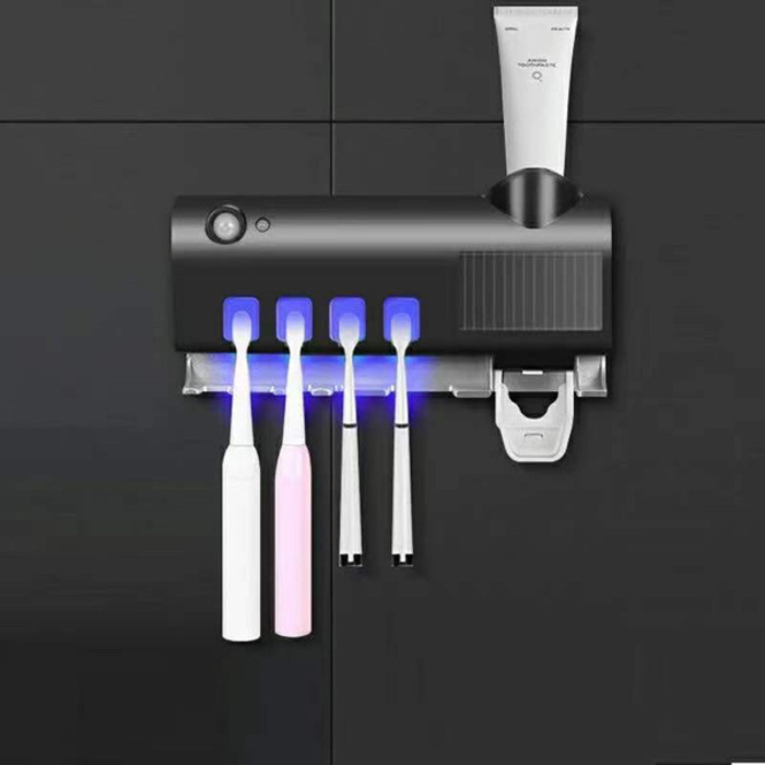 UV Toothbrush Holder Toothpaste Dispenser