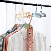 Space Saving 9 Holes Clothes Hanger