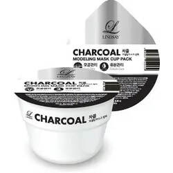 LINDSAY Modeling Mask Cup Pack Charcoal 28g
