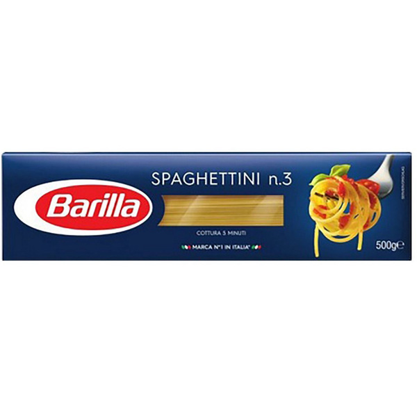 Barilla Spaghetti No. 3-500g