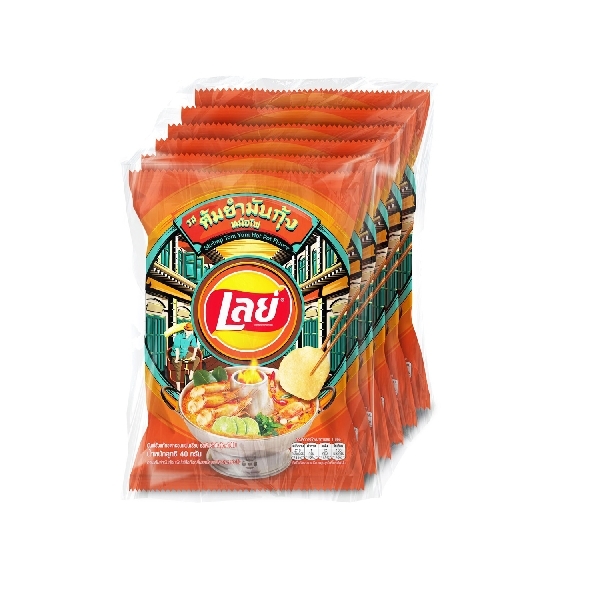 Lays Potato Crisp Tom Yum Shrimp Paste 40g
