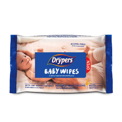 Drypers Baby Wipes 40pcs