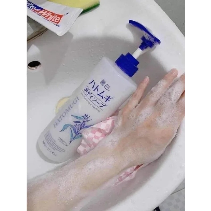 HATOMUGI Moisturizing Washing Body Soap  800ml