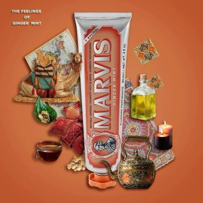 [MARVIS] MARVIS GINGER JASMIN MINT TOOTHPASTE 