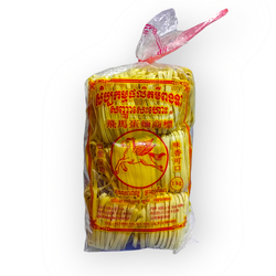 Family Dried Big Egg Noodle -1KG/មីពងទាសរសៃធំ