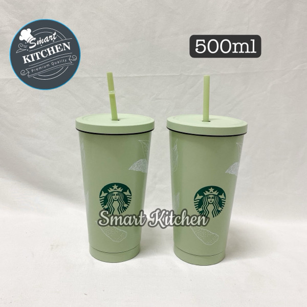 កែវទឹក Starbucks 500ml(បៃតង)