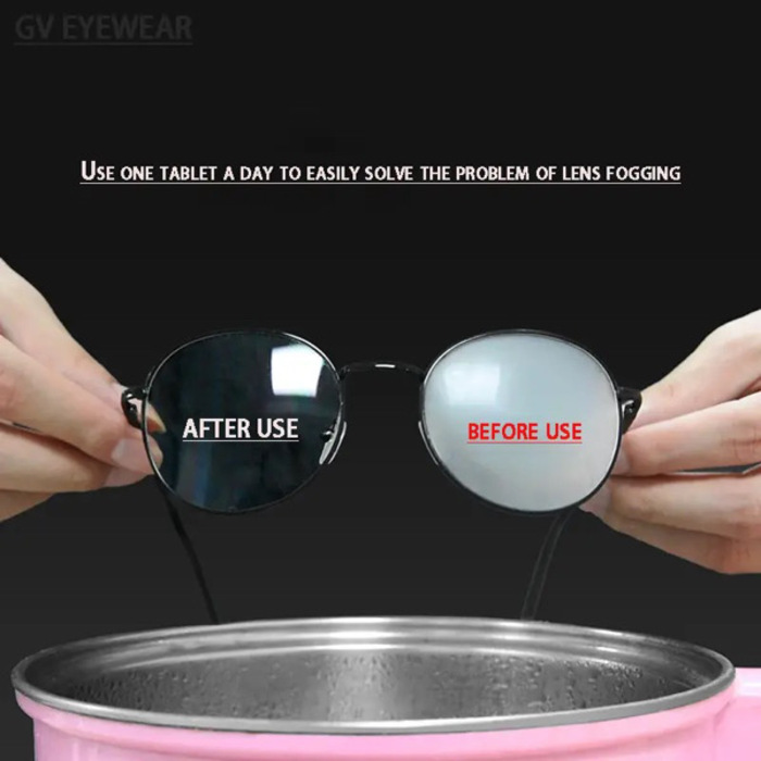 100PCS Anti-Fog Wipes 