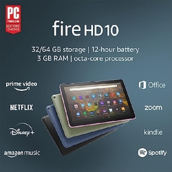 Amazon Fire HD 10 Tablet 64GB