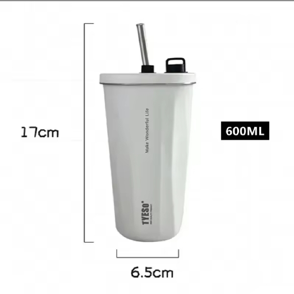 Tyeso 600ml Coffee Cup 