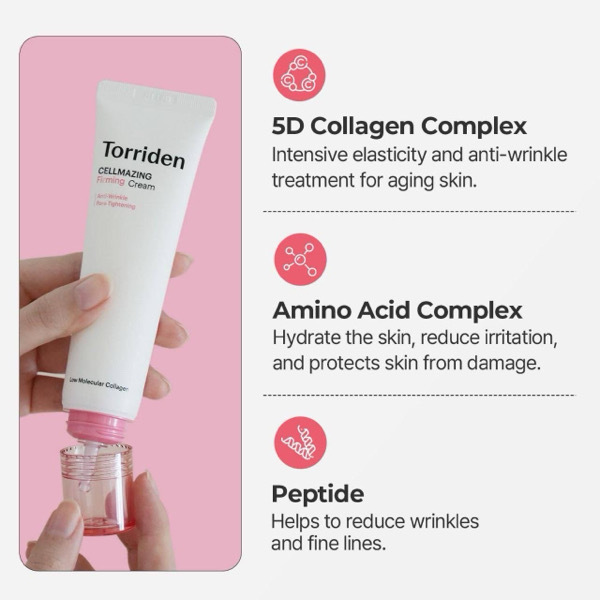 Torriden Low Molecular Collagen Cellmazing Firming Cream