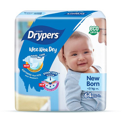 ខោទឹកនោមក្មេងប្រភេទបកបិត Drypers WeeWeeDry NB64s
