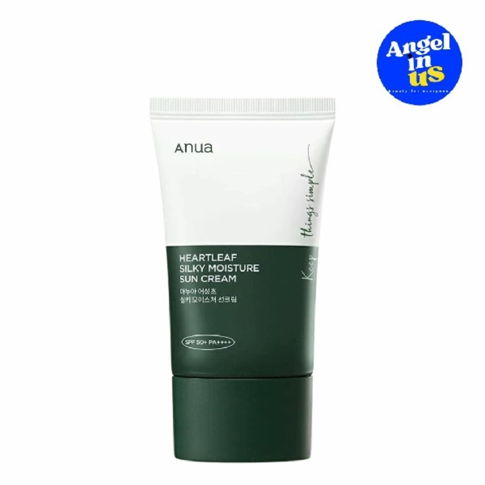 Anua Heartleaf Silky Moisture Sunscreen 50ml