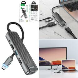 HOCO 5 In 1 USB-C Multimedia Adapter 