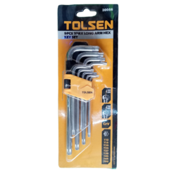 សោរតាន់ផ្កាយឈិត TOLSEN-20056 Size 1.5mm-10mm
