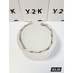 Silver Twisted Chain Bracelet