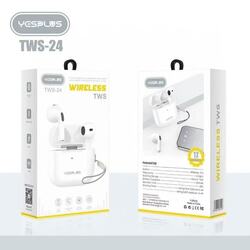 YESPLUS WIRELESS TWS-24 Headset White 1pair