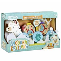 Wooden Critters Pull Toy Asst