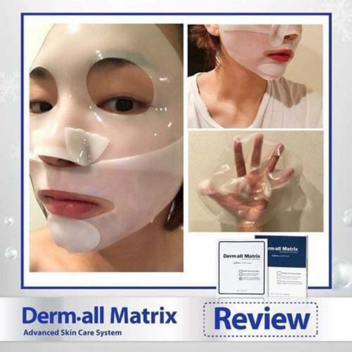 Dermal Matrix Facial Dermal-Care Mask 4PCS/Box