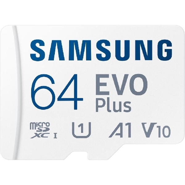 Samsung 64GB EVO Plus Micro SDXC with Adapter