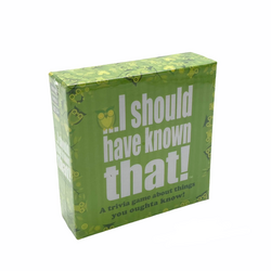 I Should Have Known That!