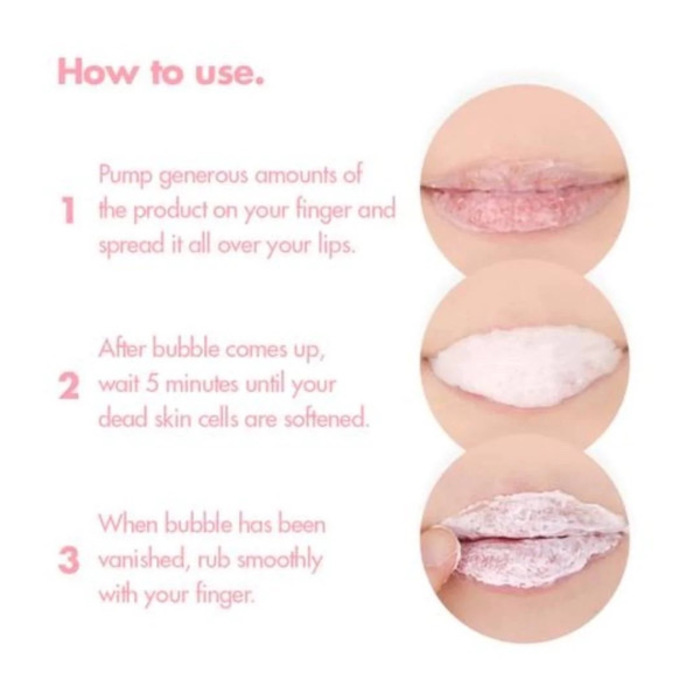 Unpa Bubble Lip Scrub 12ml