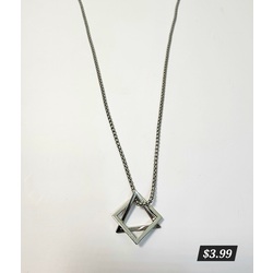 Geometric Pendant Necklace