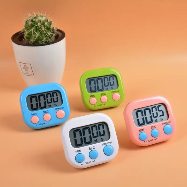 Timer Magnetic LCD Digital Countdown Stopwatch