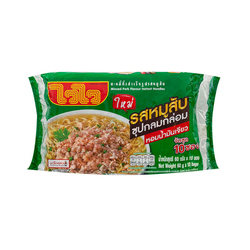 មីម៉ាម៉ាកំប៉ុង​ រសជាតិសាច់ជ្រូក