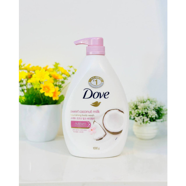 Dove Nourishing body wash Sweet coconut milk 