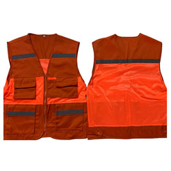 Reflective Safety Jacket Orange