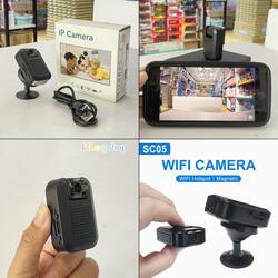 Camera Mini 180  Degree C9 -2m WiFi App O-Kam Pro 