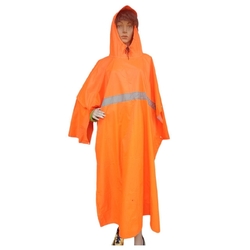 Free Size Orange Raincoat