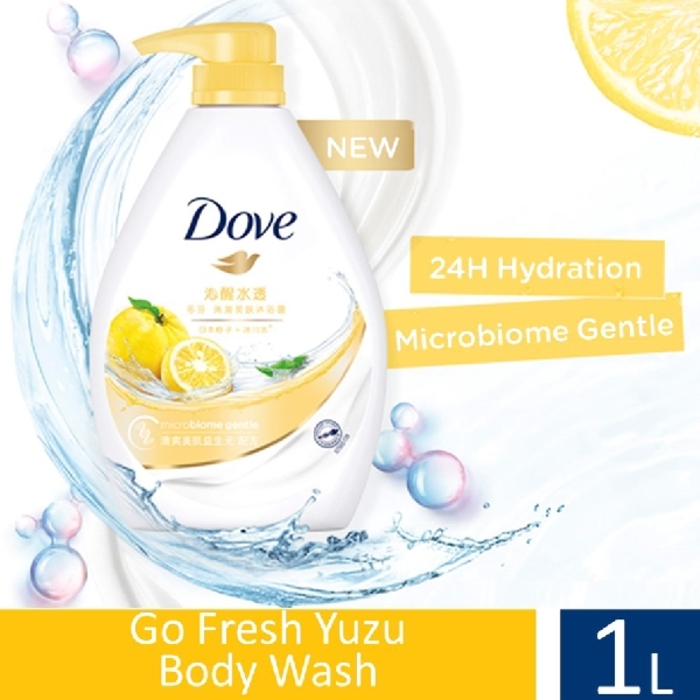 Dove Yuzu X Glacier Water Body Wash - 1000ml