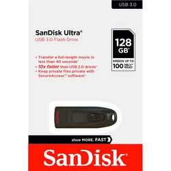 SanDisk Ultra USB3.0 Flash Drive 128GB