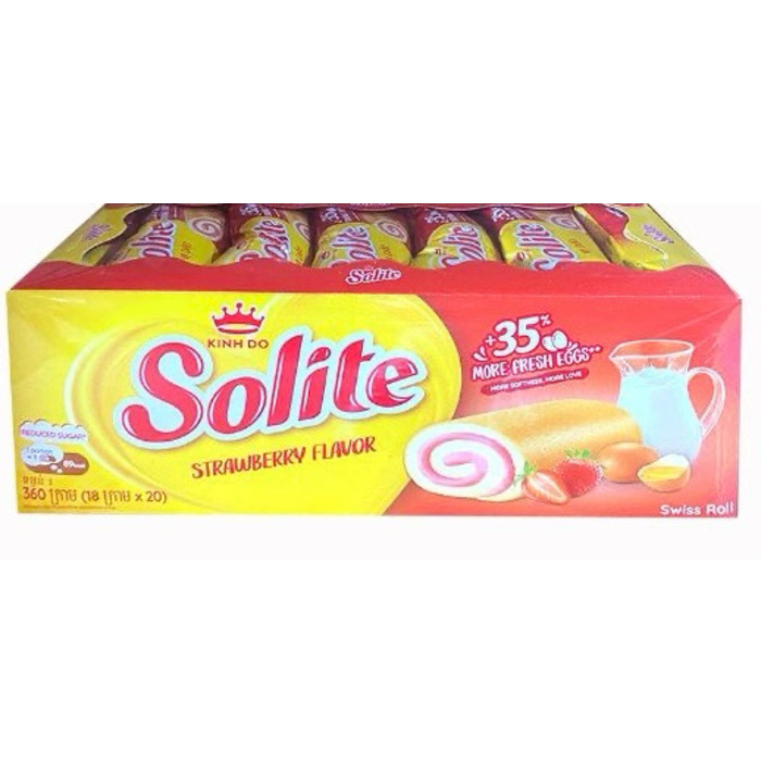 Solite Strawberry 18g - 20 Packs 