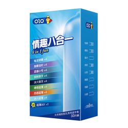 OLO 8in1 Condom (33pcs)