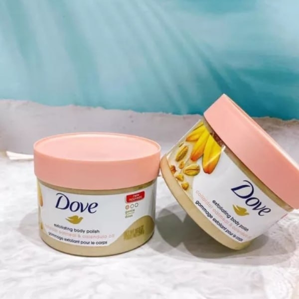 Dove Exfoliating Body Polish Colloidal Oatmeal And Calendula Oil 298g 