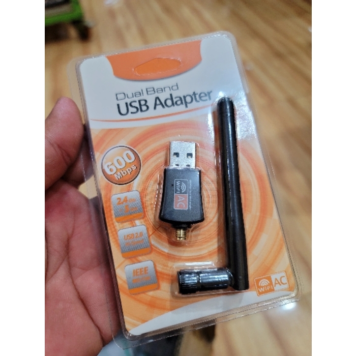 ដុំចាប់ WiFi (Wi-Fi USB Adapter) 600 Mbps