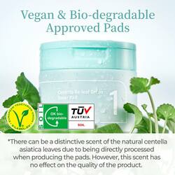 Numbuzin Centella Re-leaf Green Toner Pad (70 Pads)