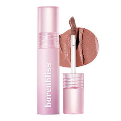 barenbliss cherry makes cheerful lip velvet #12 latte muse 