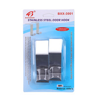 2PCS Stainless Door Hook 