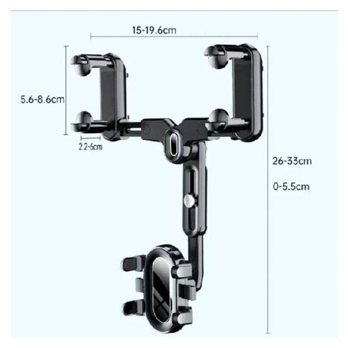 ជើងចាប់ទូរស័ព្ទ ជាមួយកញ្ចក់ឡាន