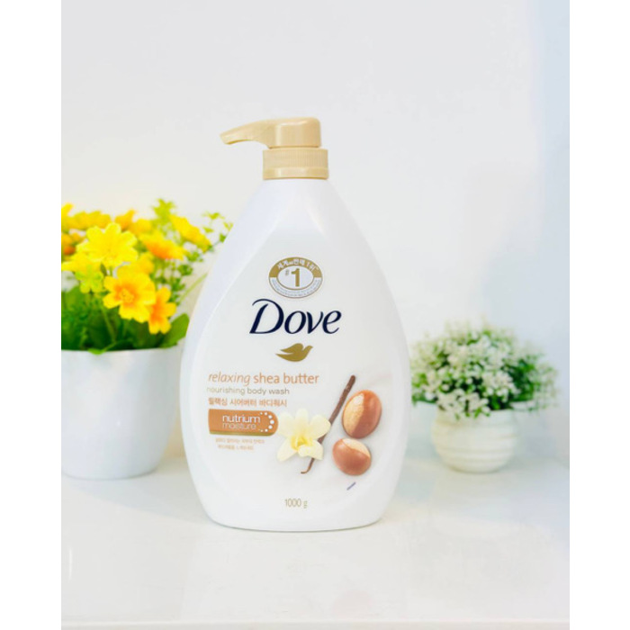 Dove Nourishing body wash relaxing shea butter 