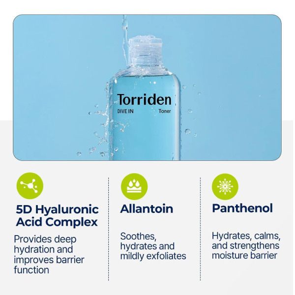 Torriden Low Molecular Hyaluroinc Acid Toner 
