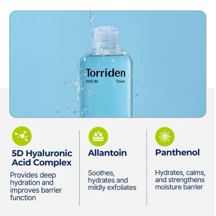 Torriden Low Molecular Hyaluroinc Acid Toner 