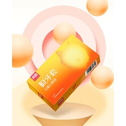 Elasun Orange Cat Condom 10PCS