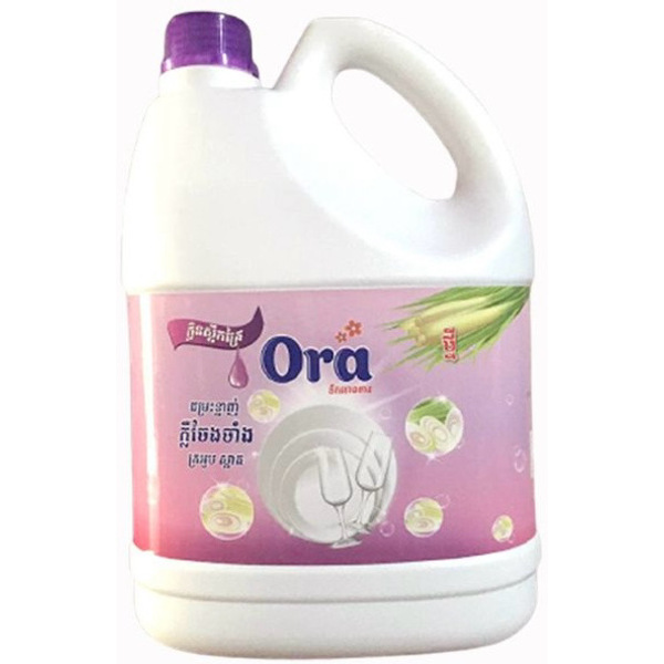 Ora Washing Liquid Lemon Grass 3.5KG - 1 Bucket 