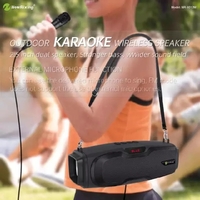 បាសច្រៀង NR-6012M Portable Karaoke Speaker with Mic